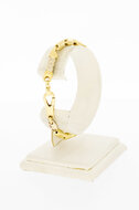 18 Karaat goud Staafjes armband -19,2 cm