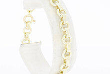 14 Karaat Jasseron armband - 20,2 cm