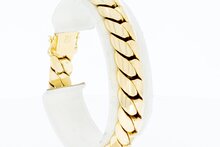 14 Karaat Gourmet goud armband - 19,4 cm