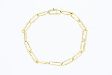 14 Karaat Closed Forever armband - 21,8 cm