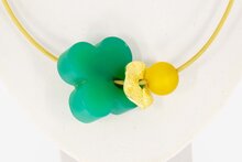 18 Karaat Nobilia Collier met hangers-45,5 cm