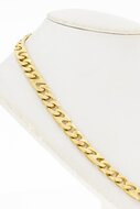 14 Karaat geel gouden Gourmet Collier - 43,5 cm