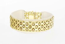 14 Karaat gouden Vintage armband -18,8 cm