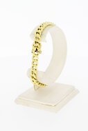 14 Karaat Gourmet schakelarmband - 19,6 cm