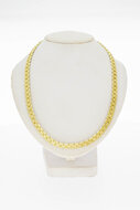 14 Karaat gouden gevlochten ketting - 46,6 cm