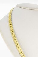 14 Karaat gouden gevlochten ketting - 46,6 cm