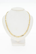 Geelgouden Valkoog ketting 14 Karaat - 52,6 cm