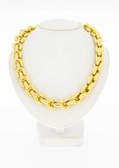 Anker herenketting 18 Karaat - 46 cm