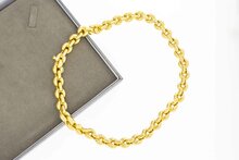 Anker herenketting 18 Karaat - 46 cm