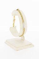 14 Karaat Valkoog armband- 19,8 cm