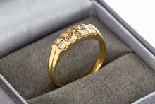 14 Karaat gouden diamantring - 17,2