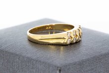 14 Karaat gouden diamantring - 17,2