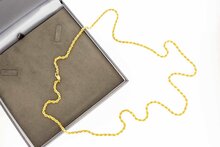 Koordketting 14 Karaat goud - 85 cm