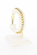 18 karaat gouden Gourmet armband - 20 cm