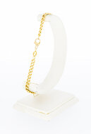 14 karaat goud Gourmet armband - 23 cm