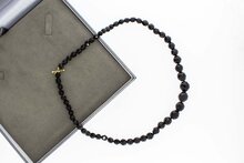 Vintage Gitten snoer 14 karaat - 51 cm