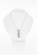 18 karaat Kettinghanger met Diamant