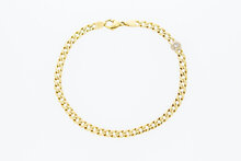 14 karaat goud Gourmet Armband - 21,7 cm