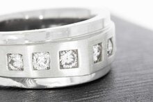 14 Karaat gouden diamantring - 18,2 mm