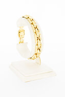 14 karaat goude Staafjes armband - 18,8 cm