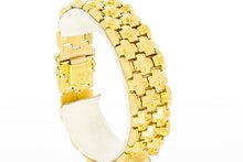 18 Karaat Vintage Kruis armband - 19 cm