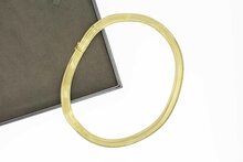 14 karaat goud gevlochten Collier - 44 cm