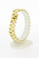 Retro 14 karaat goudenarmband - 20 cm