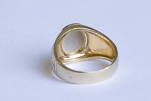 14 Karaat gouden Statementring - 20,7 mm