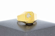 Statementring 18 Karaat goud - 18,8 mm