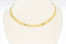 14 karaat gouden Omega Collier - 43 cm