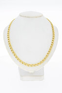 Gourmet ketting 18 karaat - 47,5 cm