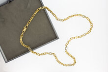 14 Karaat goud Monte Carlo ketting - 64 cm