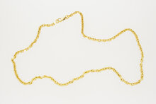 Anker ketting 14 karaat goud - 50 cm