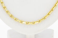Anker ketting 14 karaat goud - 50 cm