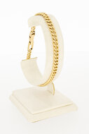 Gourmet armband 14 karaat geel goud - 21 cm