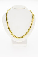 Gourmet-ketting 14 Karaat goud - 54 cm