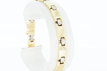14 karaat Vintage goude armband- 18,5 cm