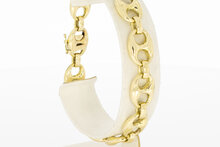 Anker armband 14 karaat  goud - 21 cm