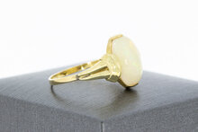14 karaat gouden Opaalring - 18,5 mm