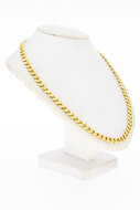Gourmet- ketting 18 Karaat geelgoud - 44,5 cm