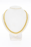 Gourmet- ketting 18 Karaat geelgoud - 44,5 cm