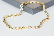 Jasseron ketting 14 karaat goud - 46 cm