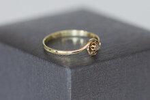 14 karaat geelgouden Slagring - 16,5 mm