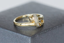 14 Karaat gouden vrouwenring - 16 mm