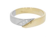 14 Karaat gouden Pinkring - 15,3 mm