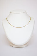 Gourmetketting 14 karaat geelgoud - 46,3 cm