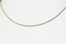 Gourmetketting 14 karaat geelgoud - 46,3 cm