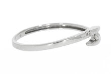 18 karaat witgouden diamantring - 16,4 mm