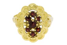 Vintage 14 karaat goud ring - 18 mm