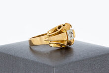 18 Karaat goud Statement diamantring - 18,2 mm